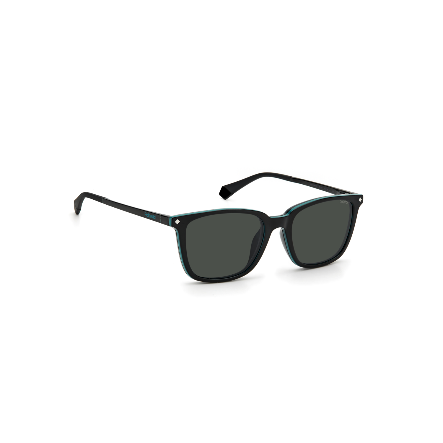 Polaroid PLD 6136/CS Grey Black Unisex Sunglasses