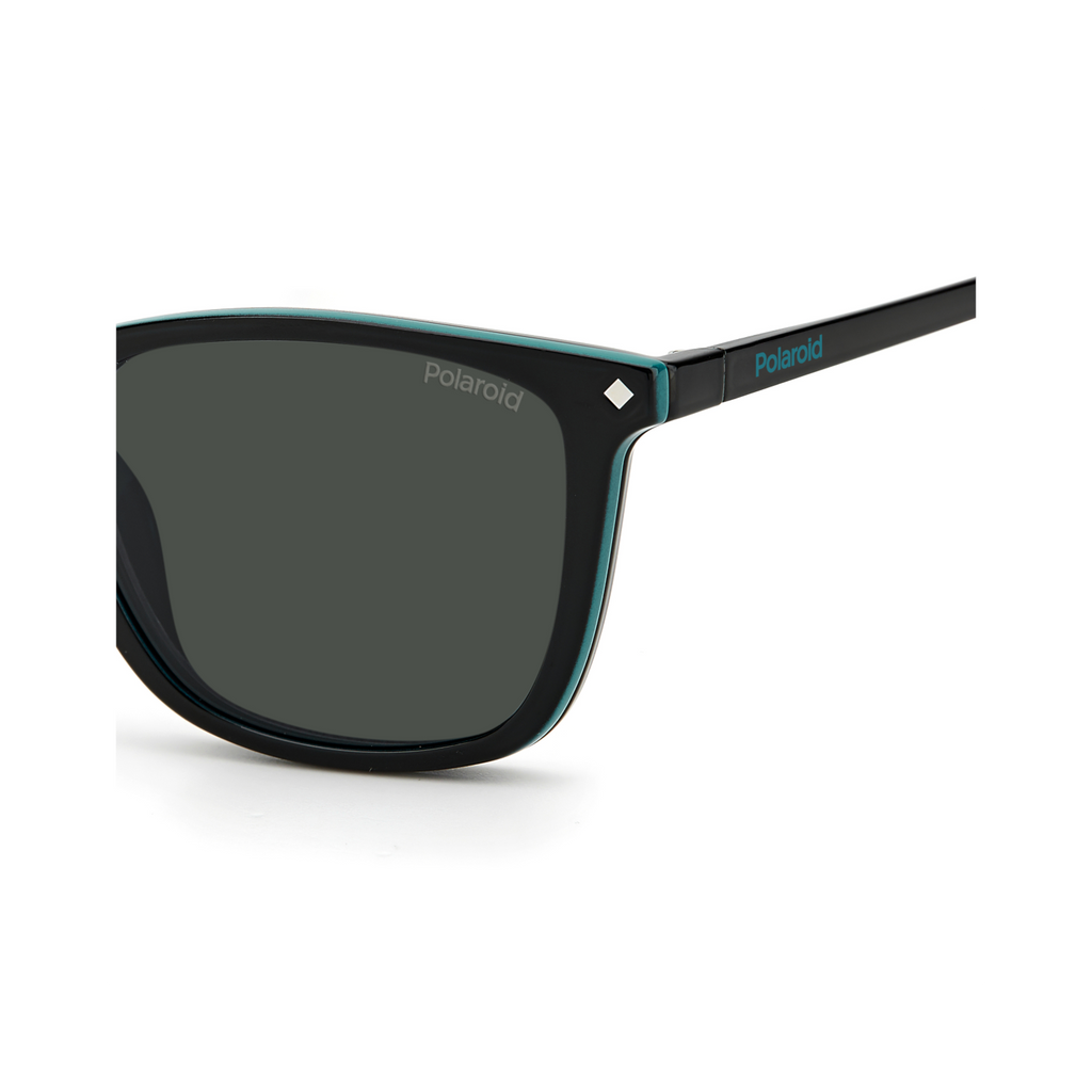 Polaroid PLD 6136/CS Grey Black Unisex Sunglasses