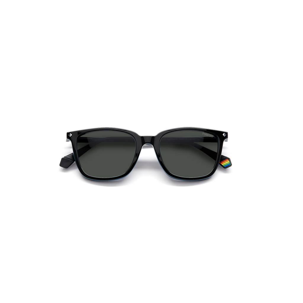 Polaroid PLD 6136/CS Grey Black Unisex Sunglasses
