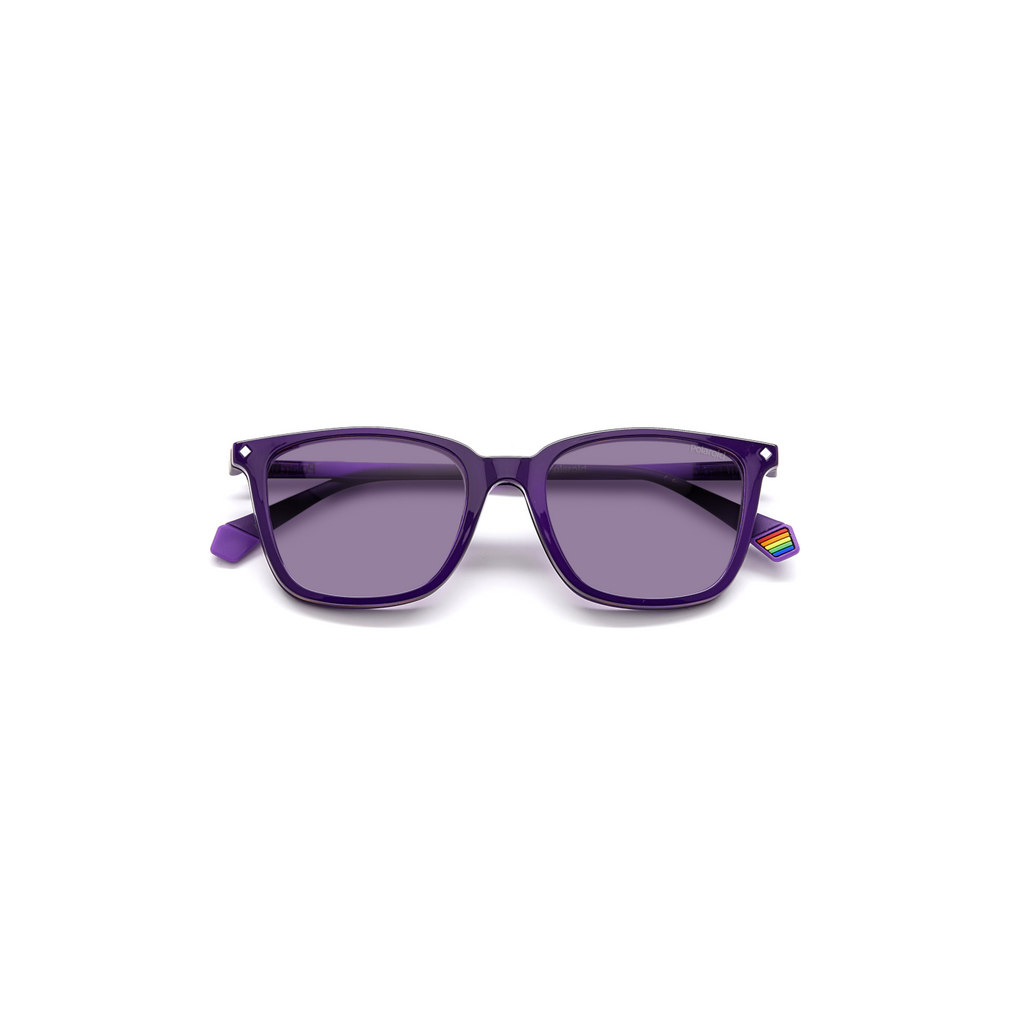 Polaroid PLD 6136/CS Purple Unisex Sunglasses