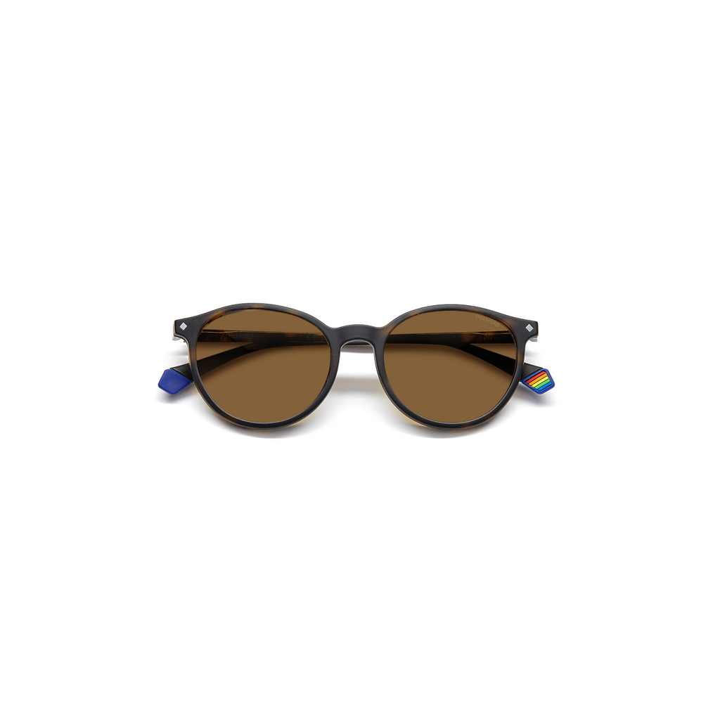 Polaroid PLD 6137/CS Bronze Havana Unisex Sunglasses