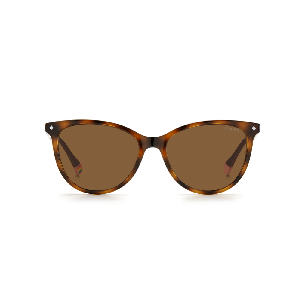 Polaroid PLD 6138/CS Bronze Havana Women's Sunglasses