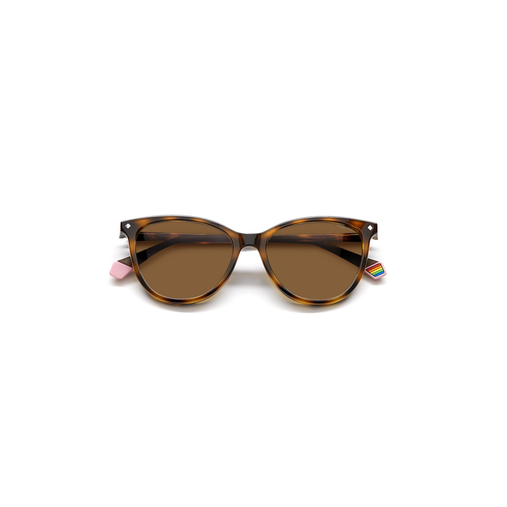 Polaroid PLD 6138/CS Bronze Havana Women's Sunglasses