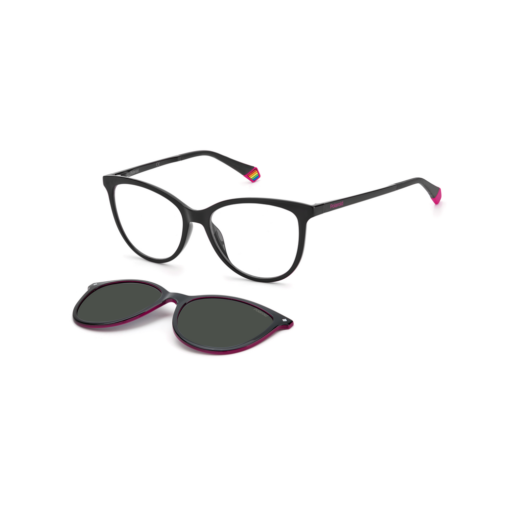 Polaroid PLD 6138/CS Grey Black Women's Sunglasses