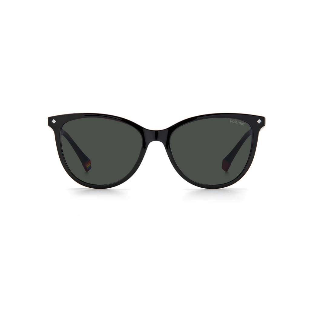 Polaroid PLD 6138/CS Grey Black Women's Sunglasses