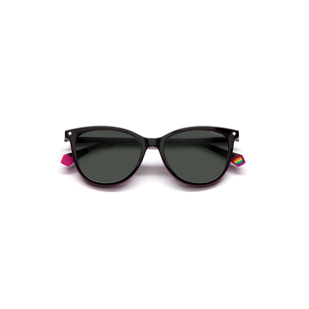 Polaroid PLD 6138/CS Grey Black Women's Sunglasses