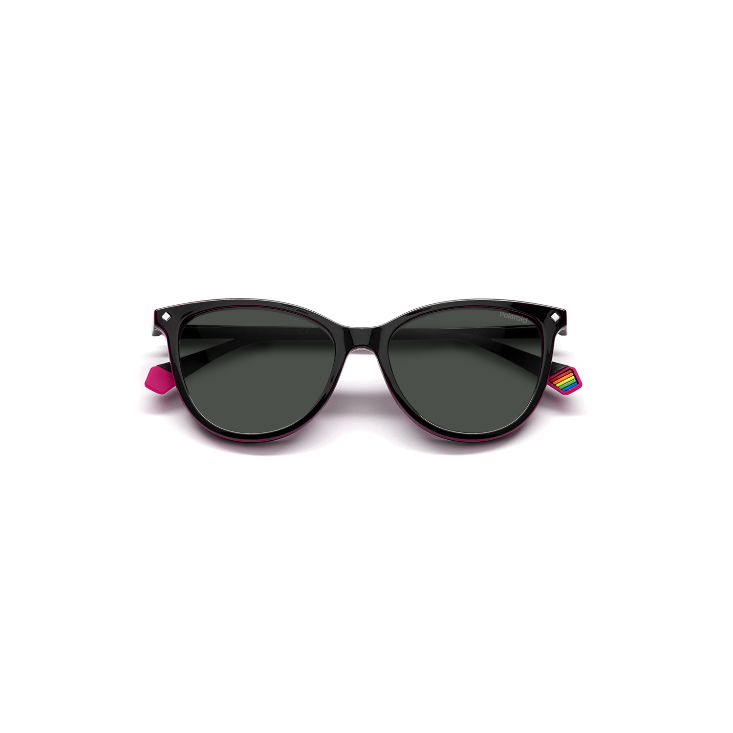 Polaroid PLD 6138/CS Grey Black Women's Sunglasses