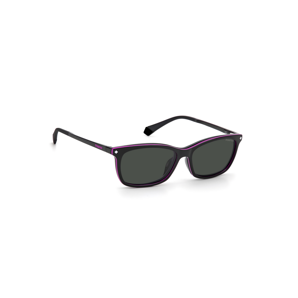 Polaroid PLD 6140/CS Grey Black Women's Sunglasses