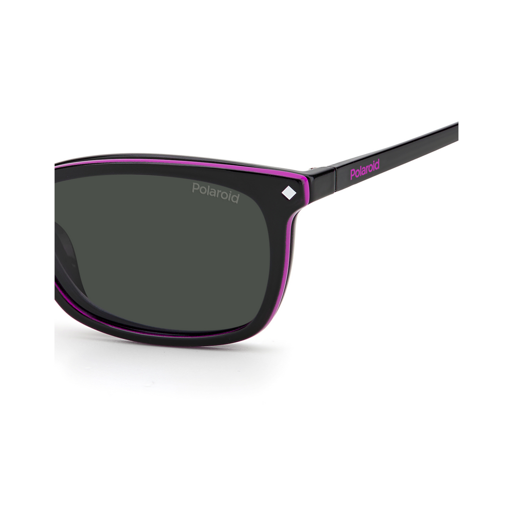 Polaroid PLD 6140/CS Grey Black Women's Sunglasses