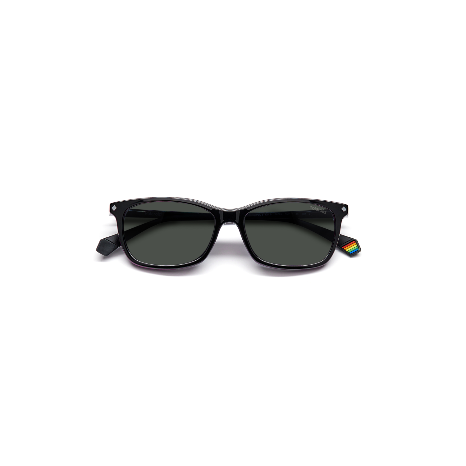 Polaroid PLD 6140/CS Grey Black Women's Sunglasses