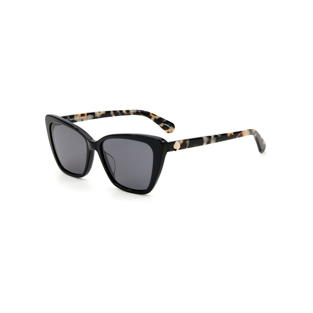Kate Spade LUCCA/G/S Grey Black Women's Sunglasses
