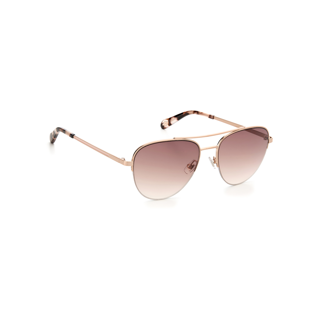 Fossil FOS 2106/G/S Brown Red Women's Sunglasses