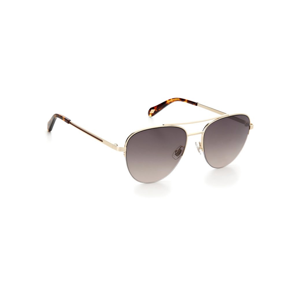 Fossil FOS 2106/G/S Brown Yellow Women's Sunglasses