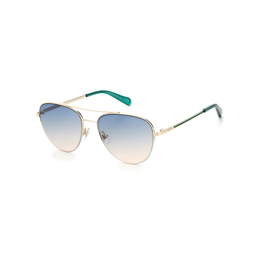 Fossil FOS 2106/G/S Grey Yellow Women's Sunglasses