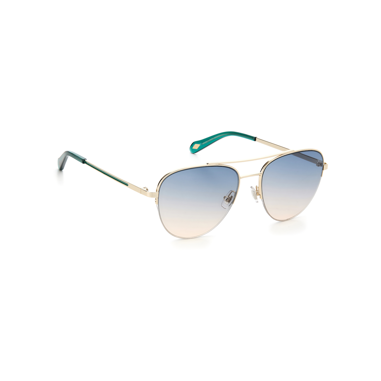 Fossil FOS 2106/G/S Grey Yellow Women's Sunglasses