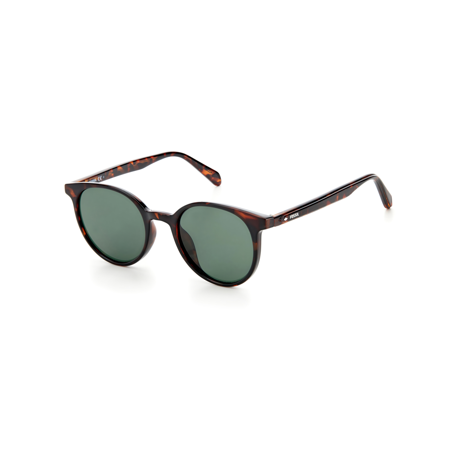 Fossil FOS 3115/G/S Green Havana Men's Sunglasses