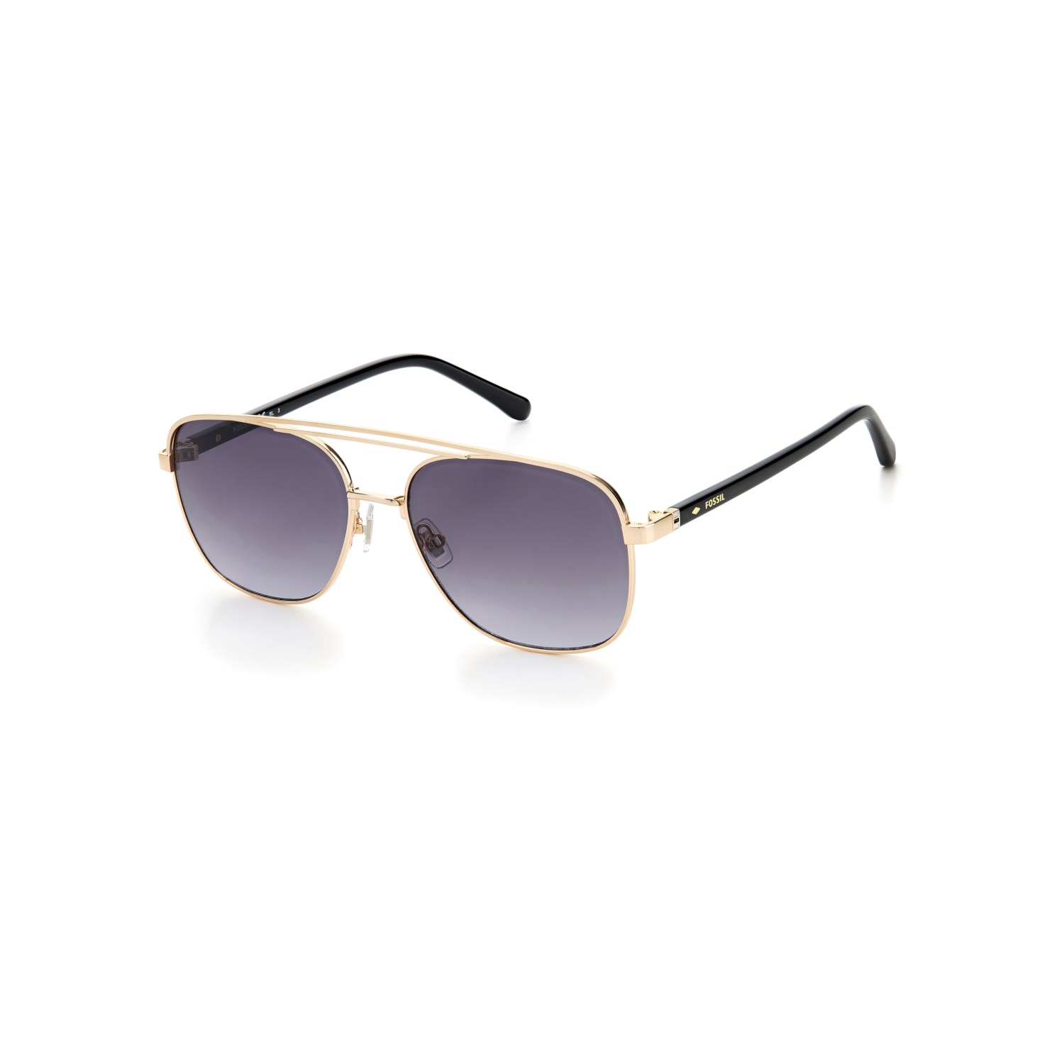 Fossil FOS 2109/G/S Grey Yellow Men's Sunglasses