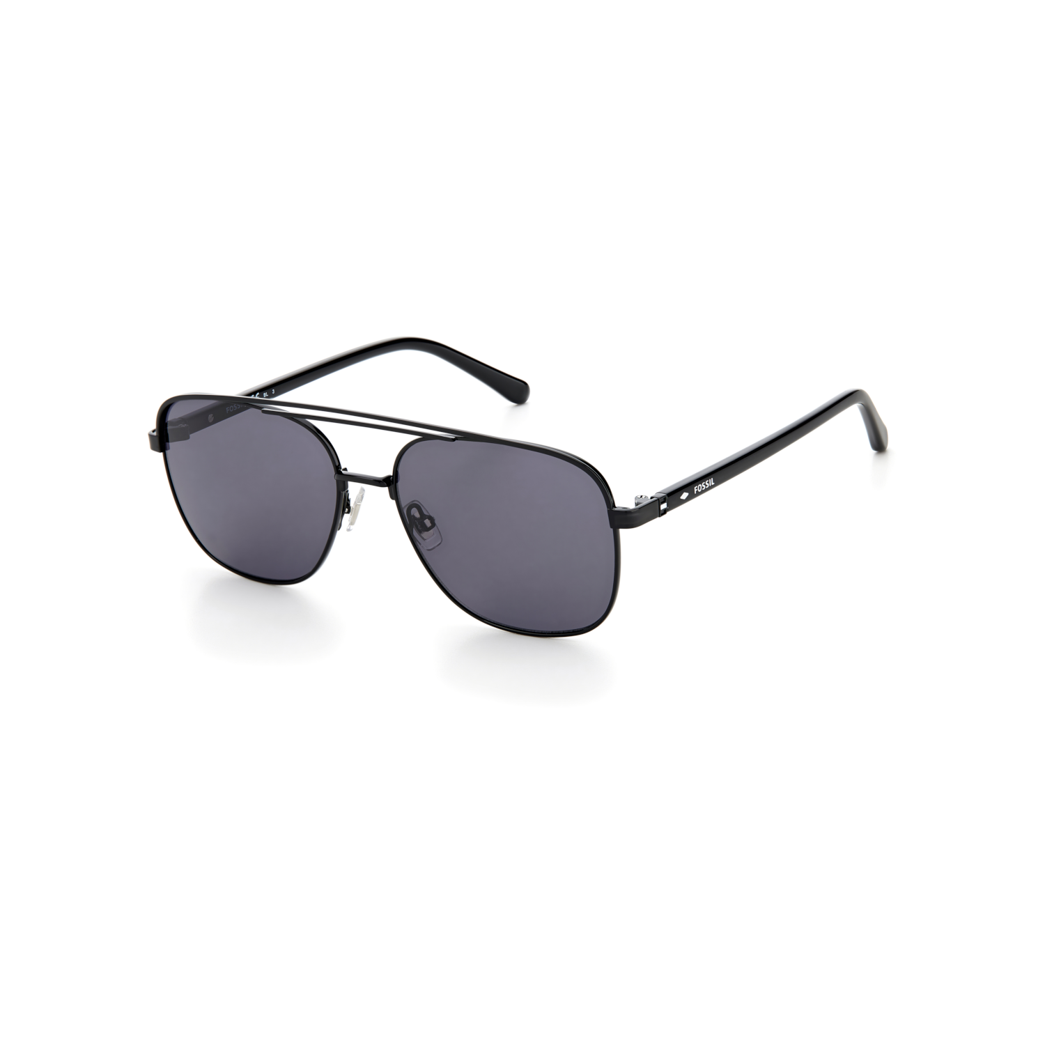 Fossil FOS 2109/G/S Grey Black Men's Sunglasses