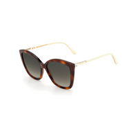Jimmy Choo NAT/S Brown Havana Women's Sunglasses