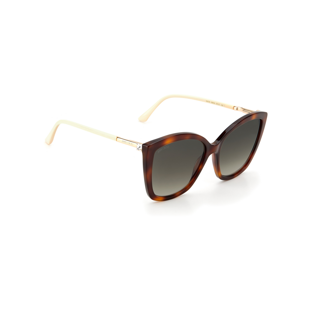 Jimmy Choo NAT/S Brown Havana Women's Sunglasses
