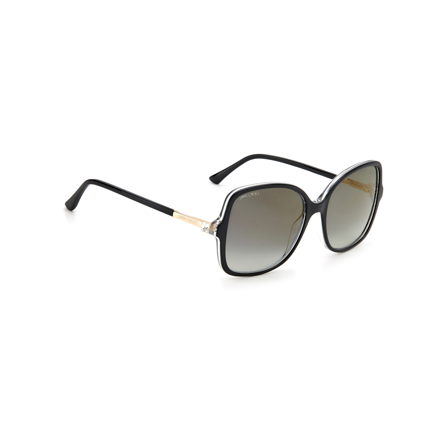 Jimmy Choo JUDY/S Grey Black Women's Sunglasses