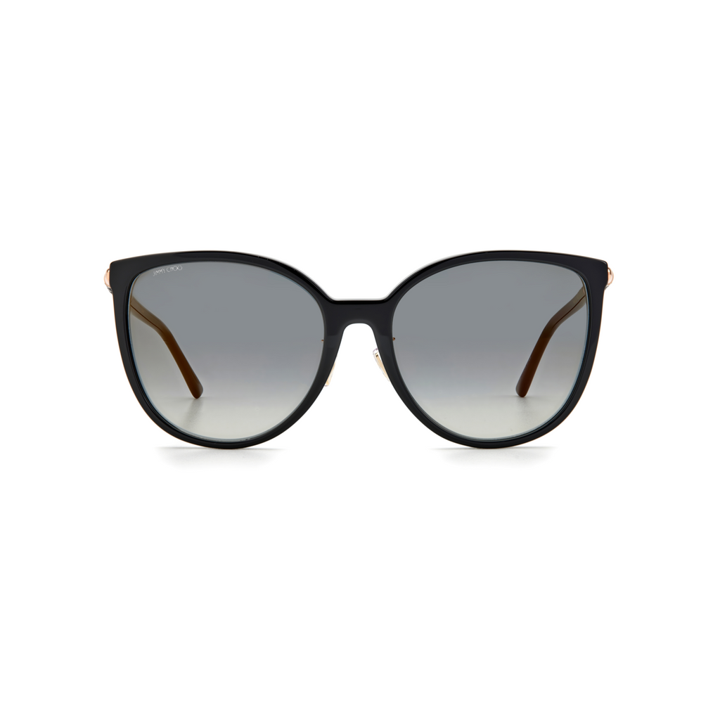 Jimmy Choo RAYE/G/SK Grey Black Women's Sunglasses