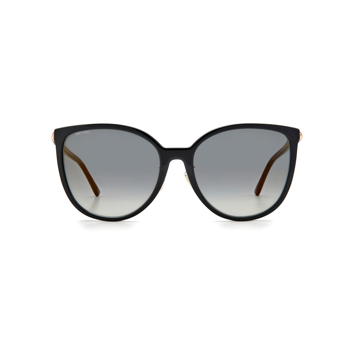 Jimmy Choo RAYE/G/SK Grey Black Women's Sunglasses