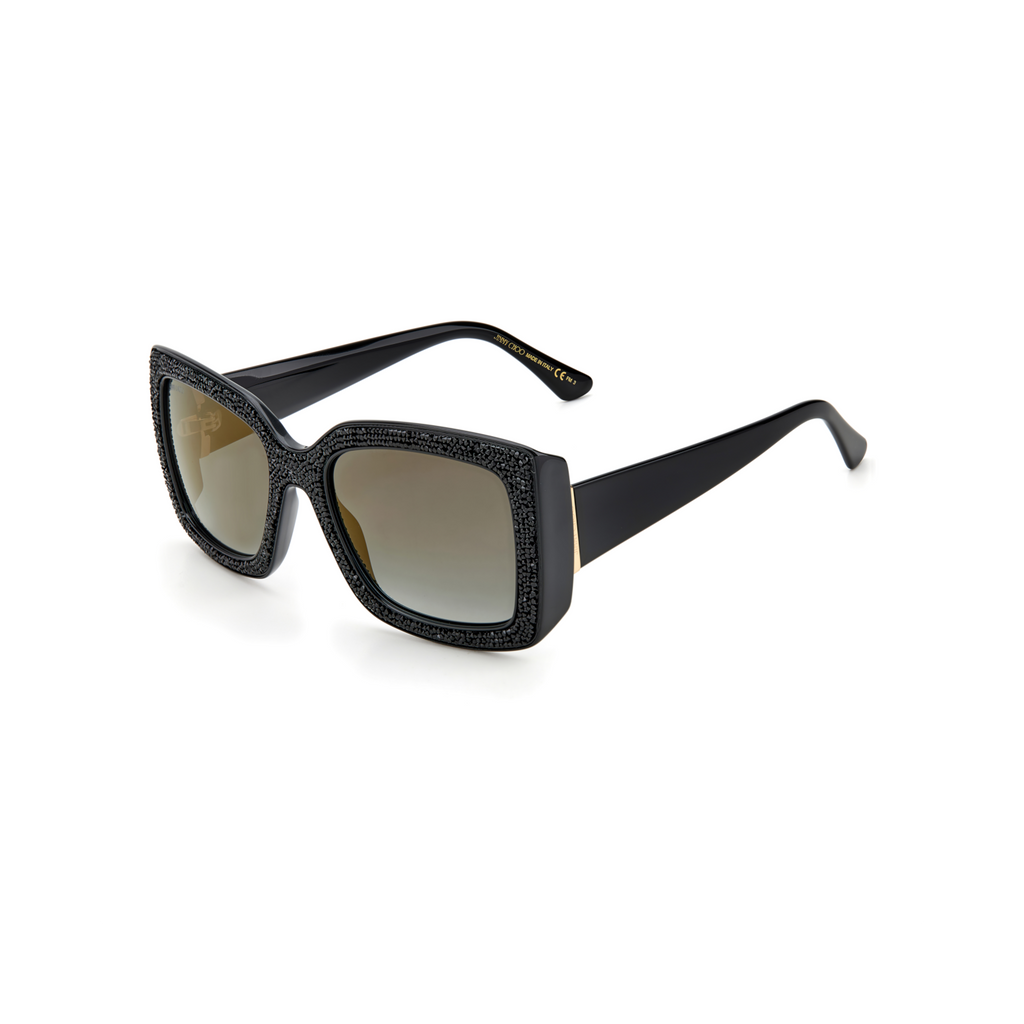 Jimmy Choo VIV/S Grey Black Women's Sunglasses