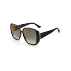 Jimmy Choo CLOE/S Grey Black Women's Sunglasses