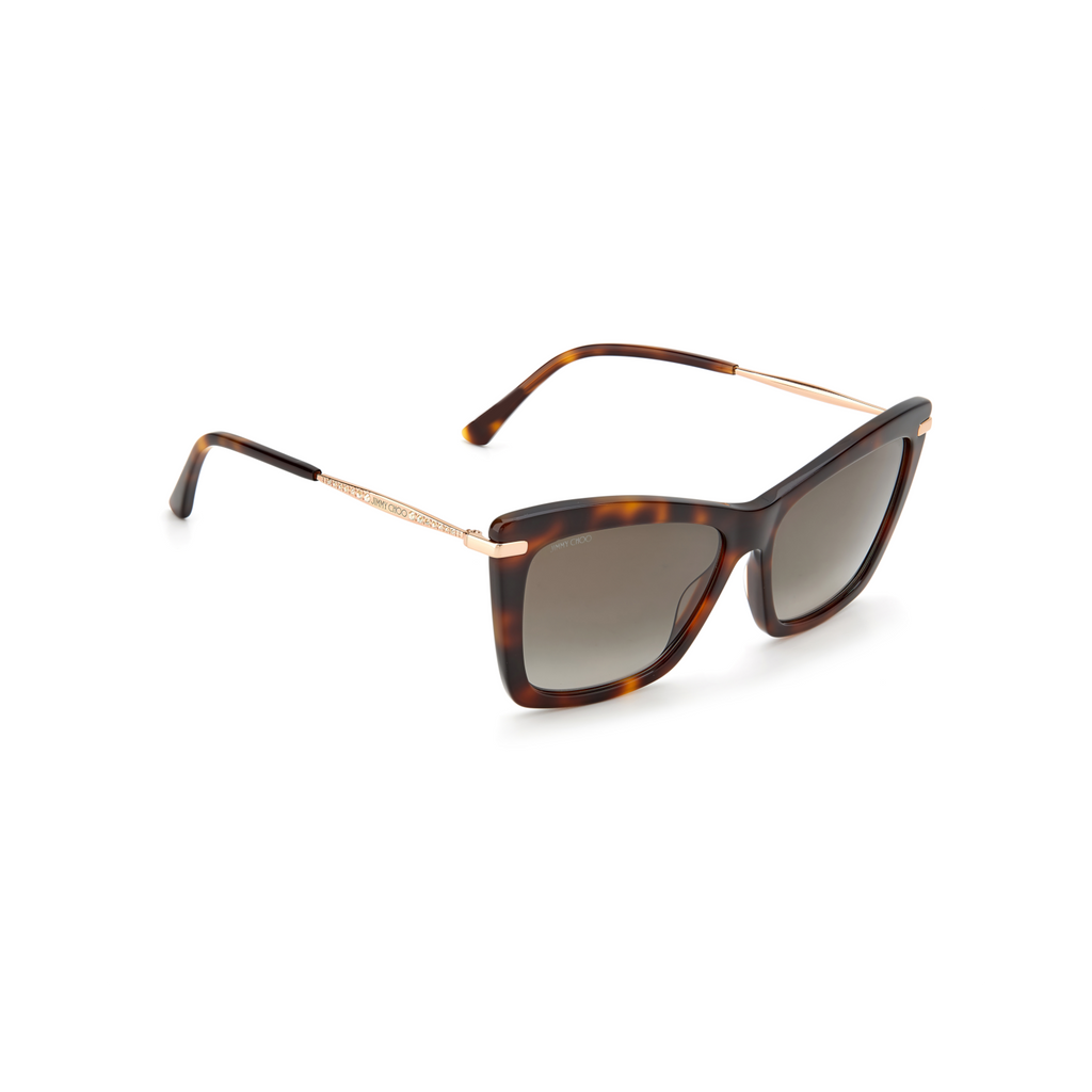 Jimmy Choo SADY/S Brown Havana Women's Sunglasses