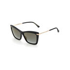 Jimmy Choo SADY/S Grey Black Women's Sunglasses