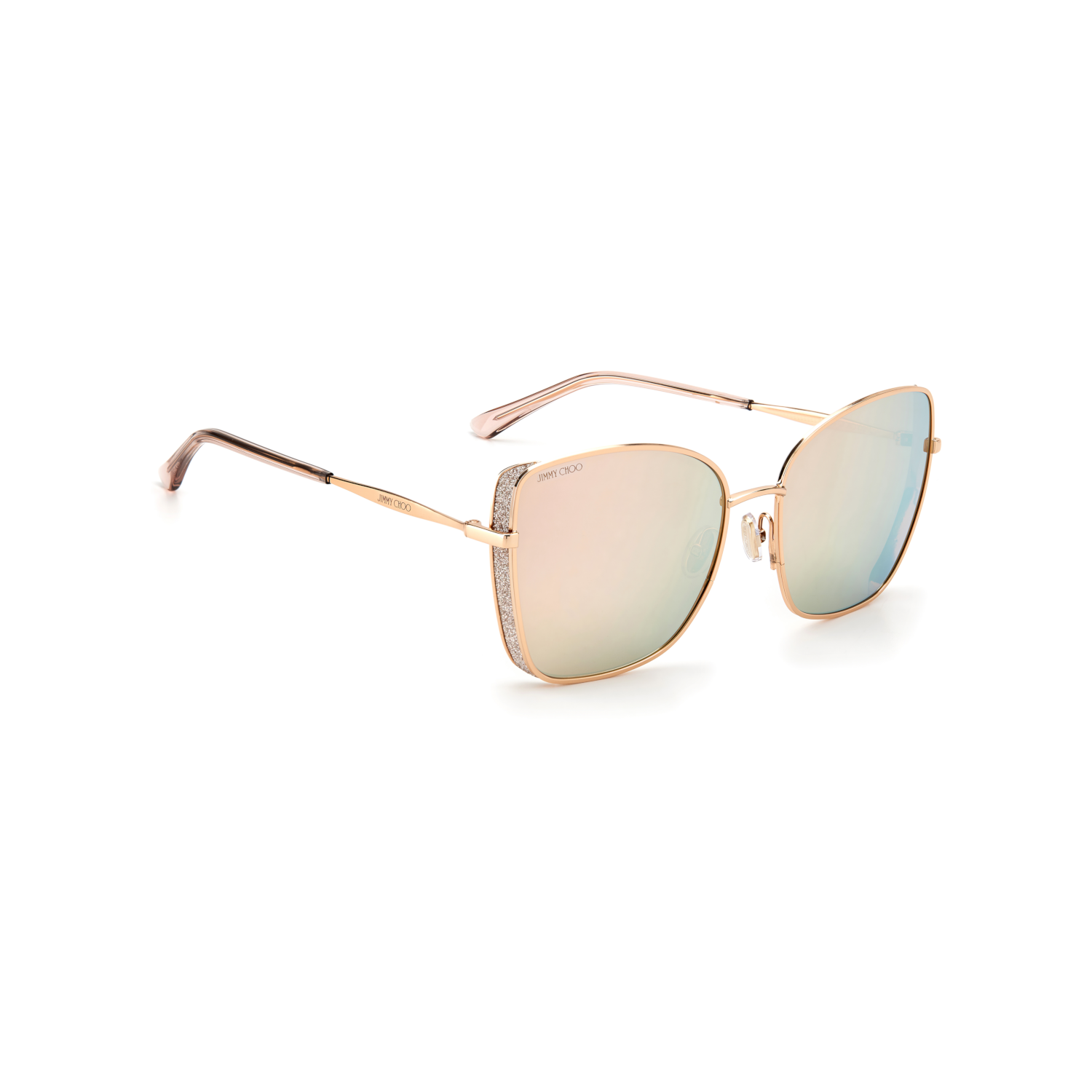 Jimmy Choo ALEXIS/S Gold Yellow Women's Sunglasses