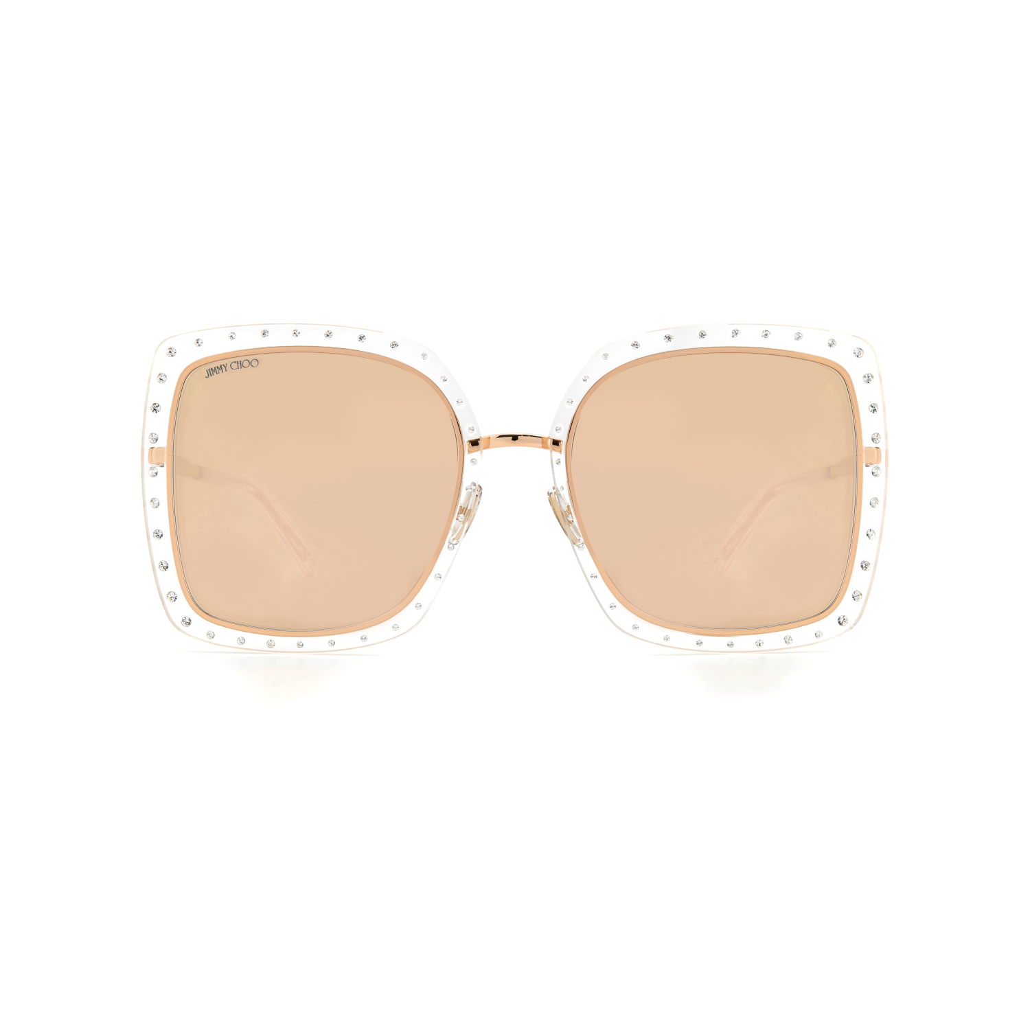 Jimmy Choo DANY/S Gold Crystal Women's Sunglasses