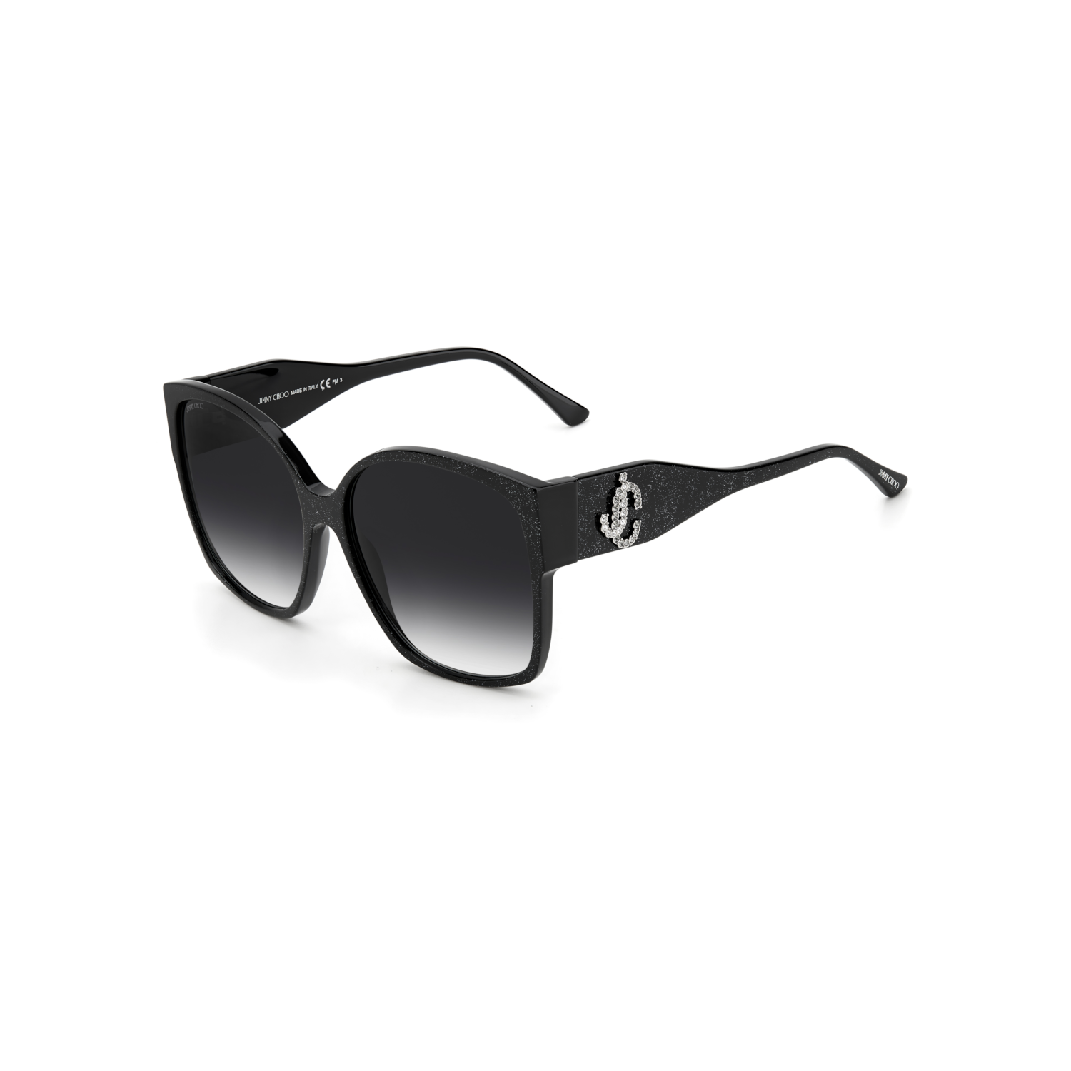 Jimmy Choo NOEMI/S Grey Black Women's Sunglasses