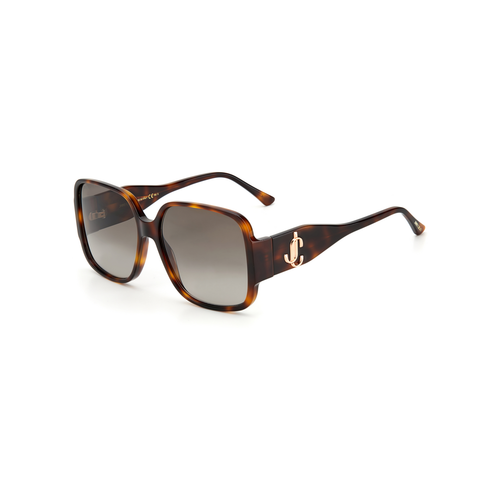 Jimmy Choo TARA/S Brown Havana Women's Sunglasses