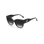 Jimmy Choo SHAY/S Grey Black Women's Sunglasses