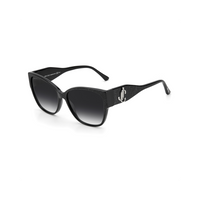 Jimmy Choo SHAY/S Grey Black Women's Sunglasses