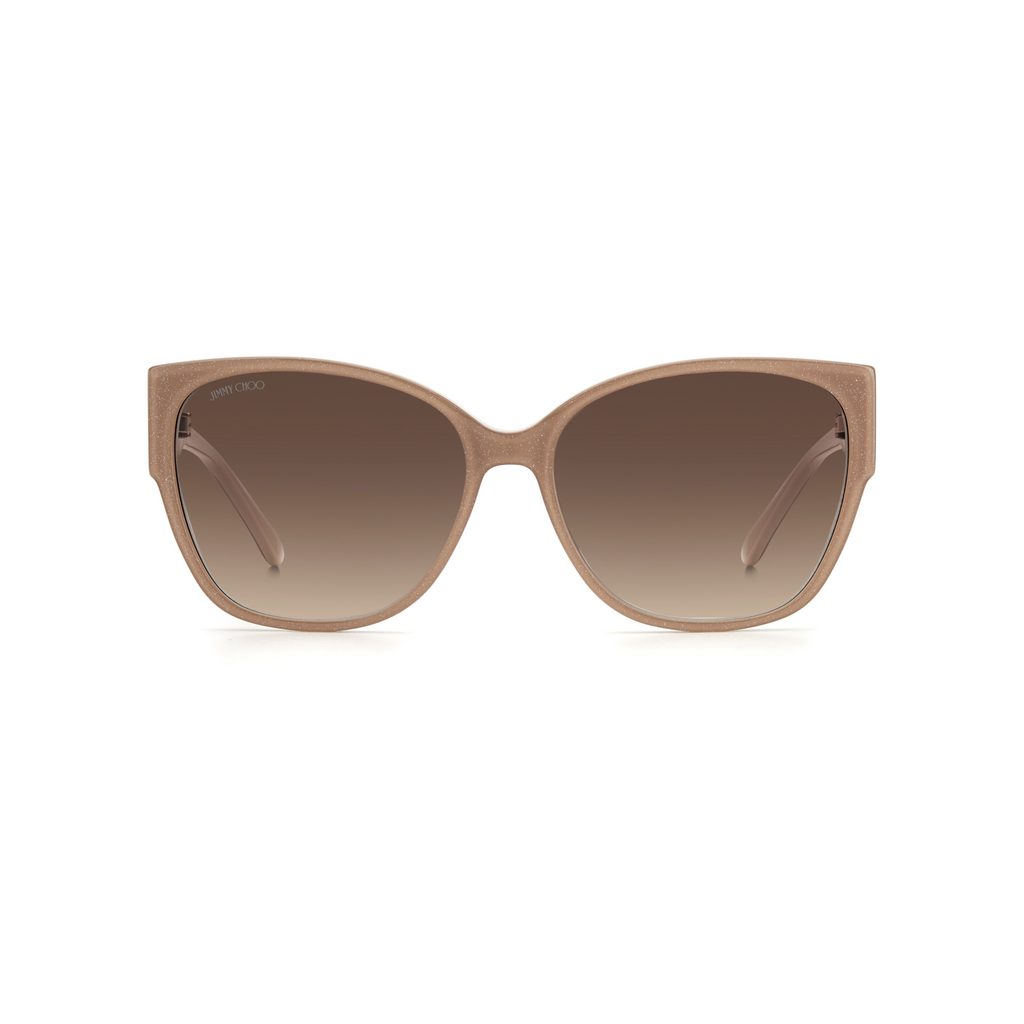 Jimmy Choo SHAY/S Brown Pink Women's Sunglasses