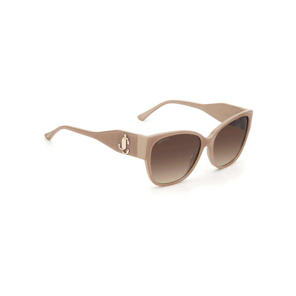 Jimmy Choo SHAY/S Brown Pink Women's Sunglasses