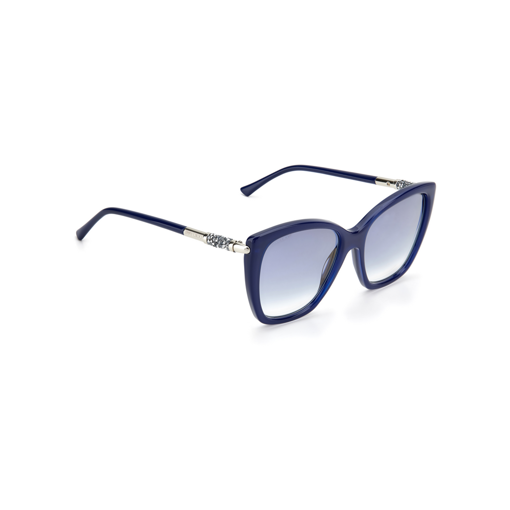 Jimmy Choo ROSE/S Blue Crystal Women's Sunglasses