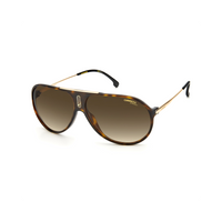 Carrera HOT65 Brown Havana Unisex Sunglasses