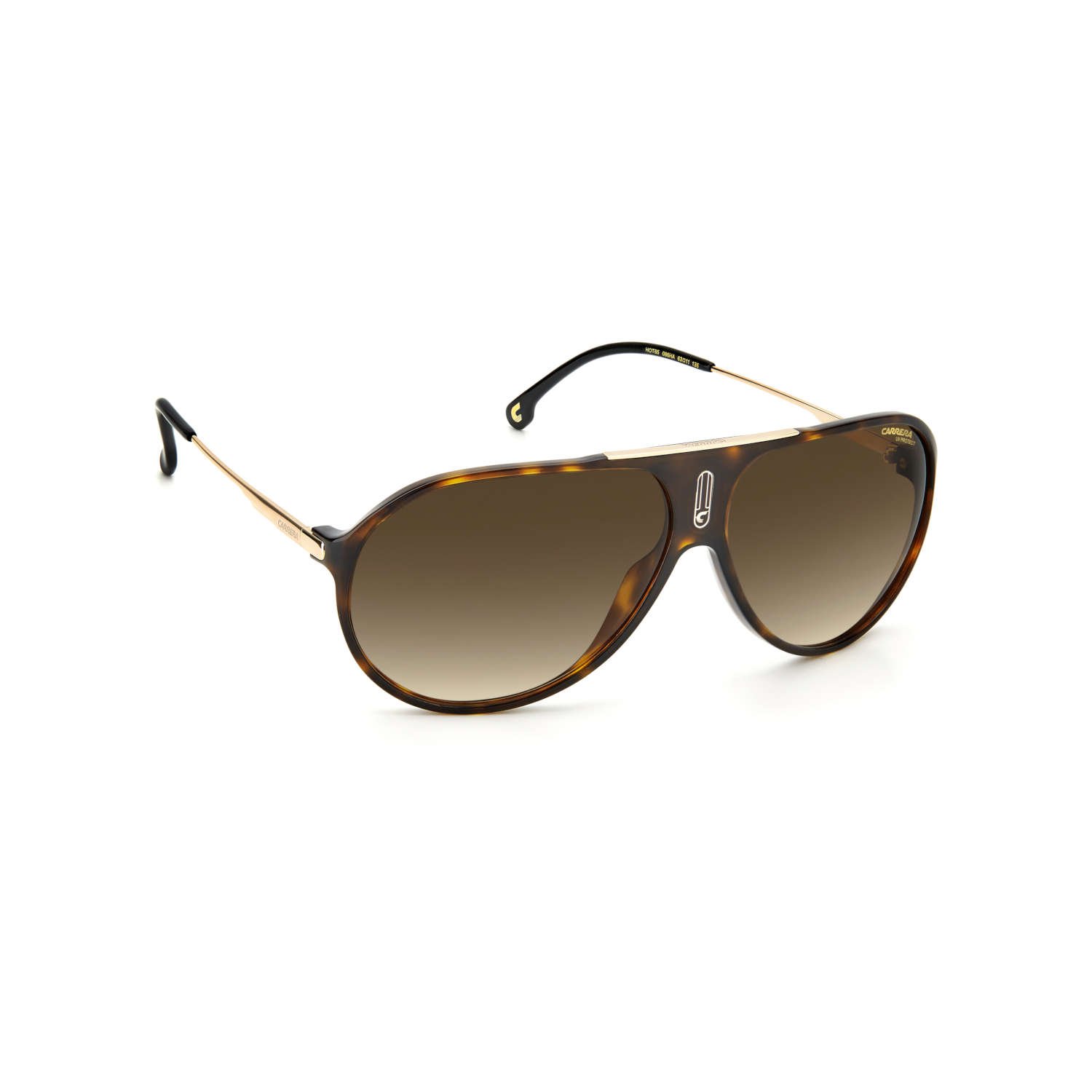 Carrera HOT65 Brown Havana Unisex Sunglasses