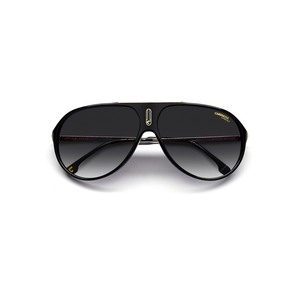 Carrera HOT65 Grey Black Unisex Sunglasses