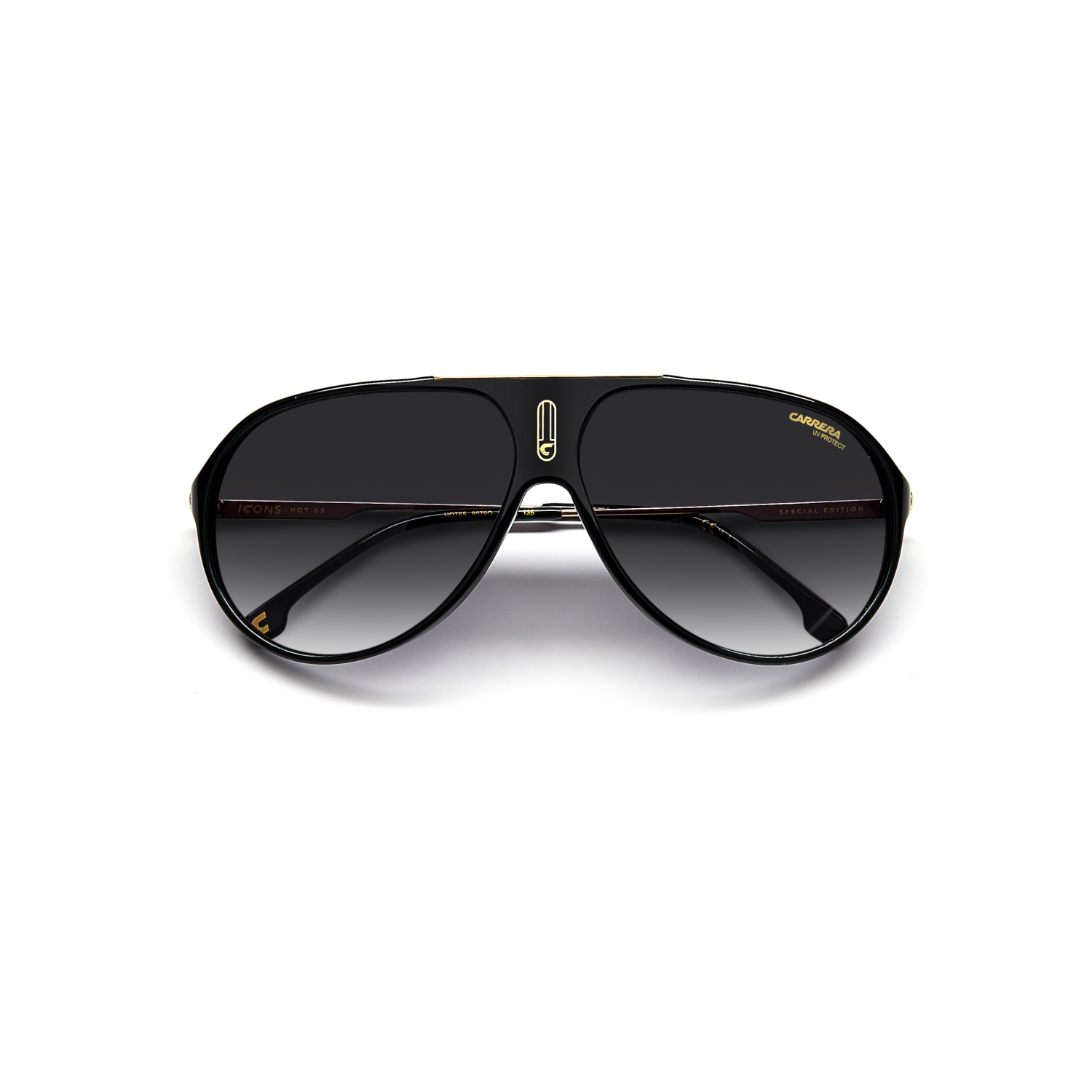 Carrera HOT65 Grey Black Unisex Sunglasses