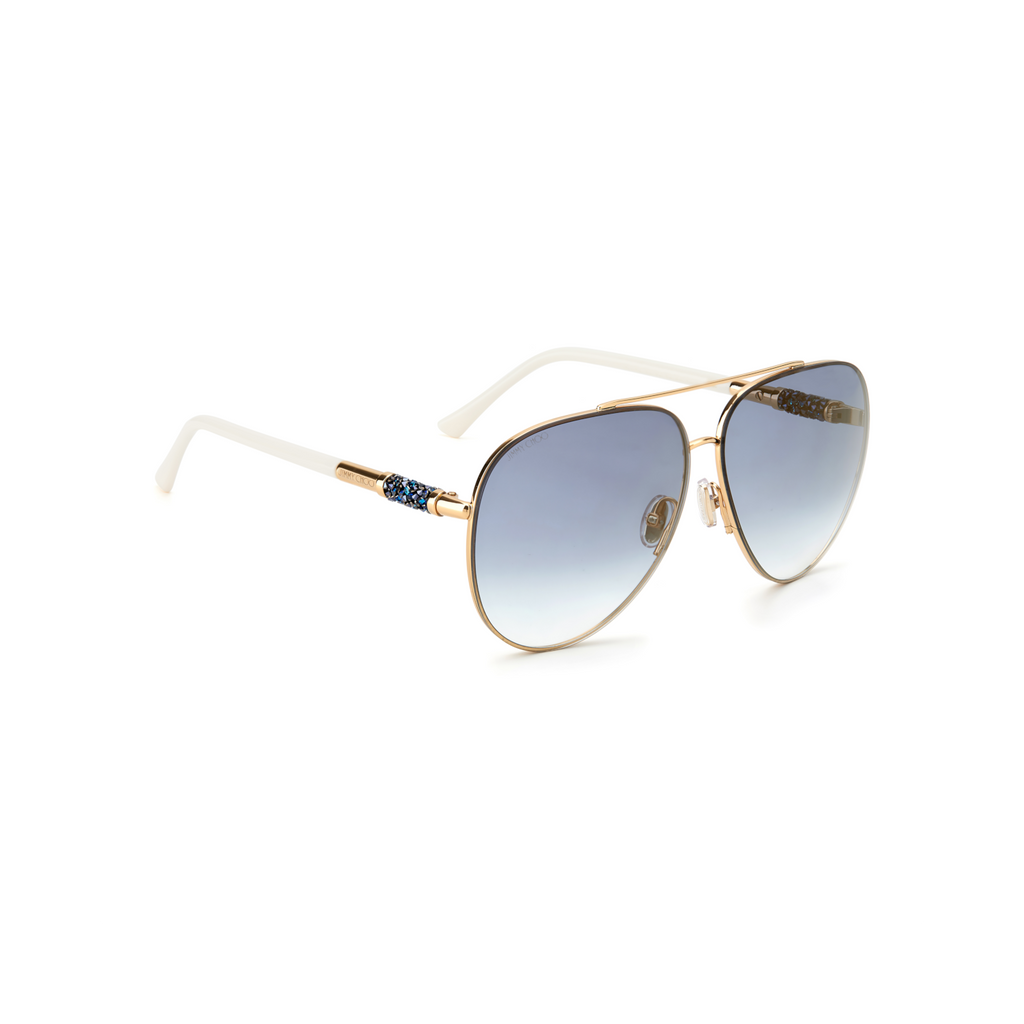 Jimmy Choo GRAY/S Blue Yellow Women's Sunglasses