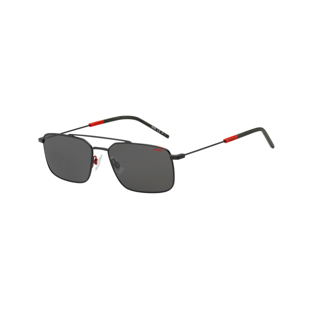 Hugo HG 1119/S Grey Black Men's Sunglasses