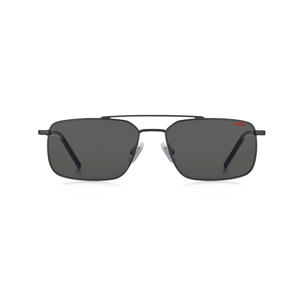 Hugo HG 1119/S Grey Black Men's Sunglasses