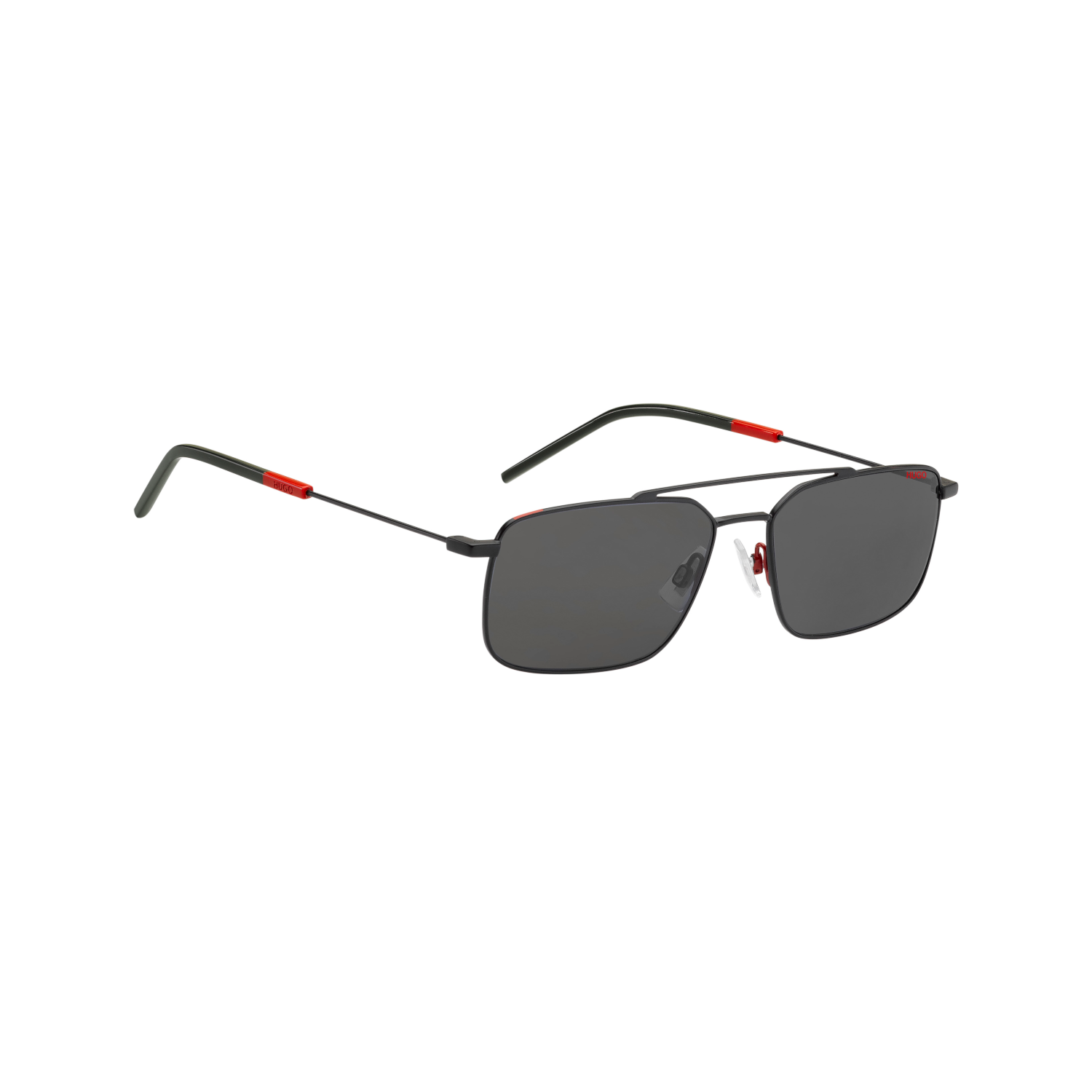 Hugo HG 1119/S Grey Black Men's Sunglasses