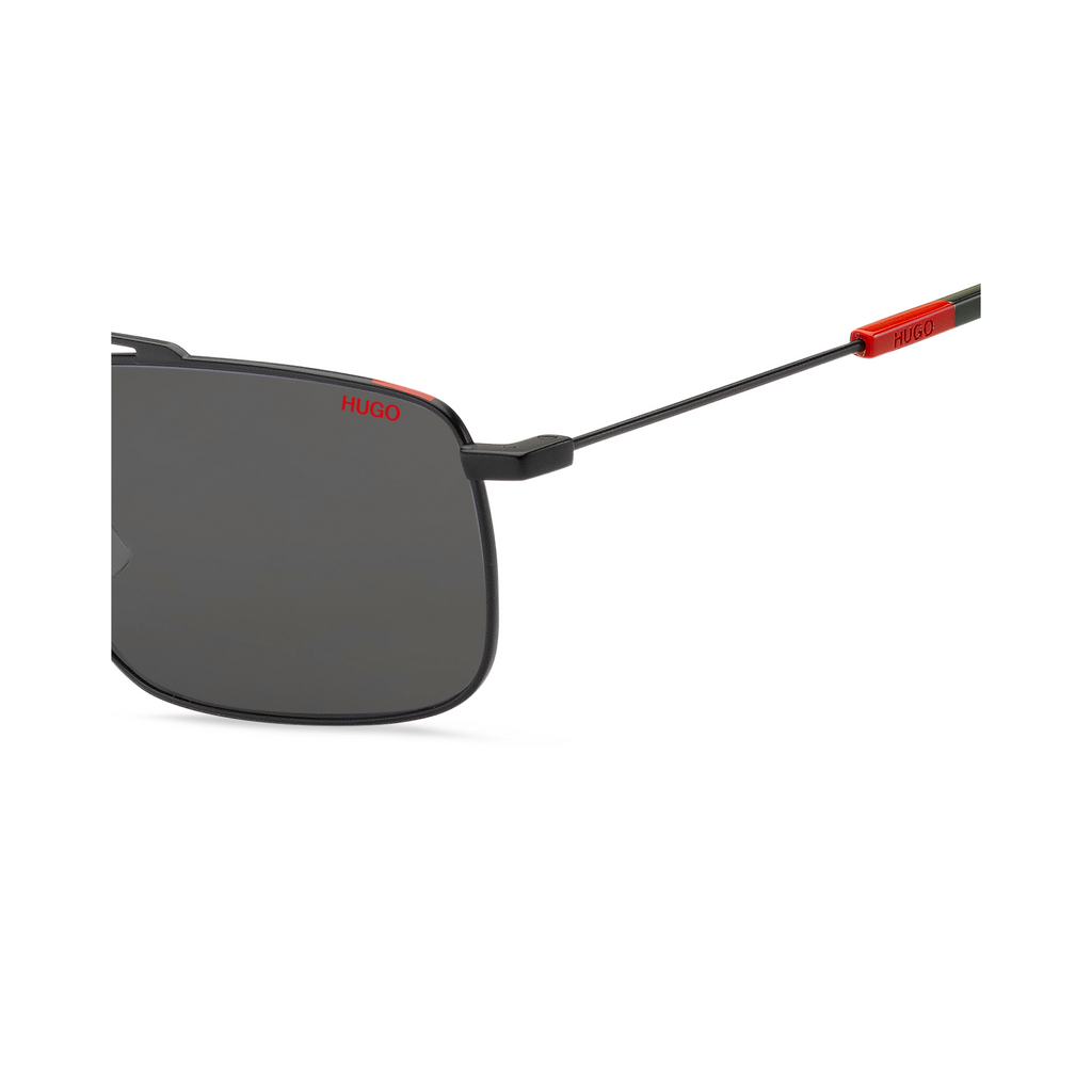 Hugo HG 1119/S Grey Black Men's Sunglasses