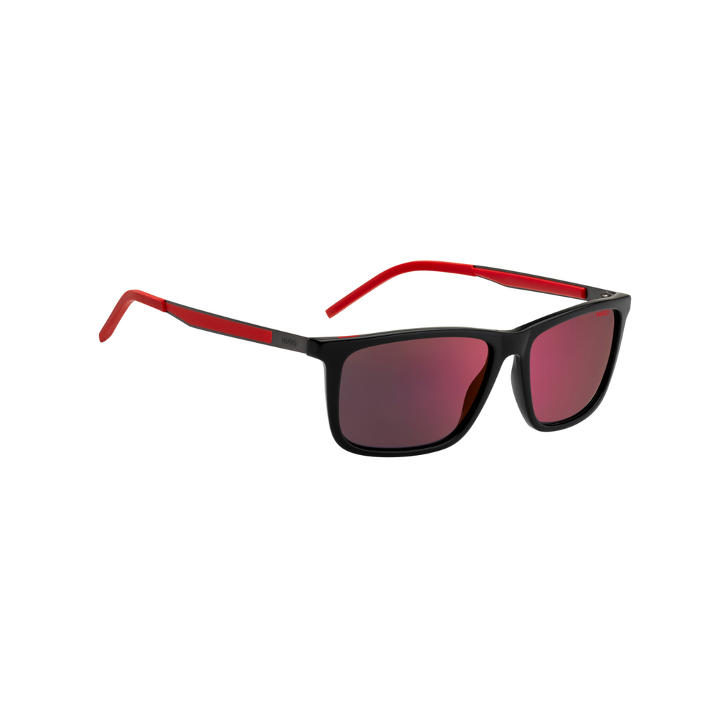 Hugo HG 1139/S Red Black Men's Sunglasses